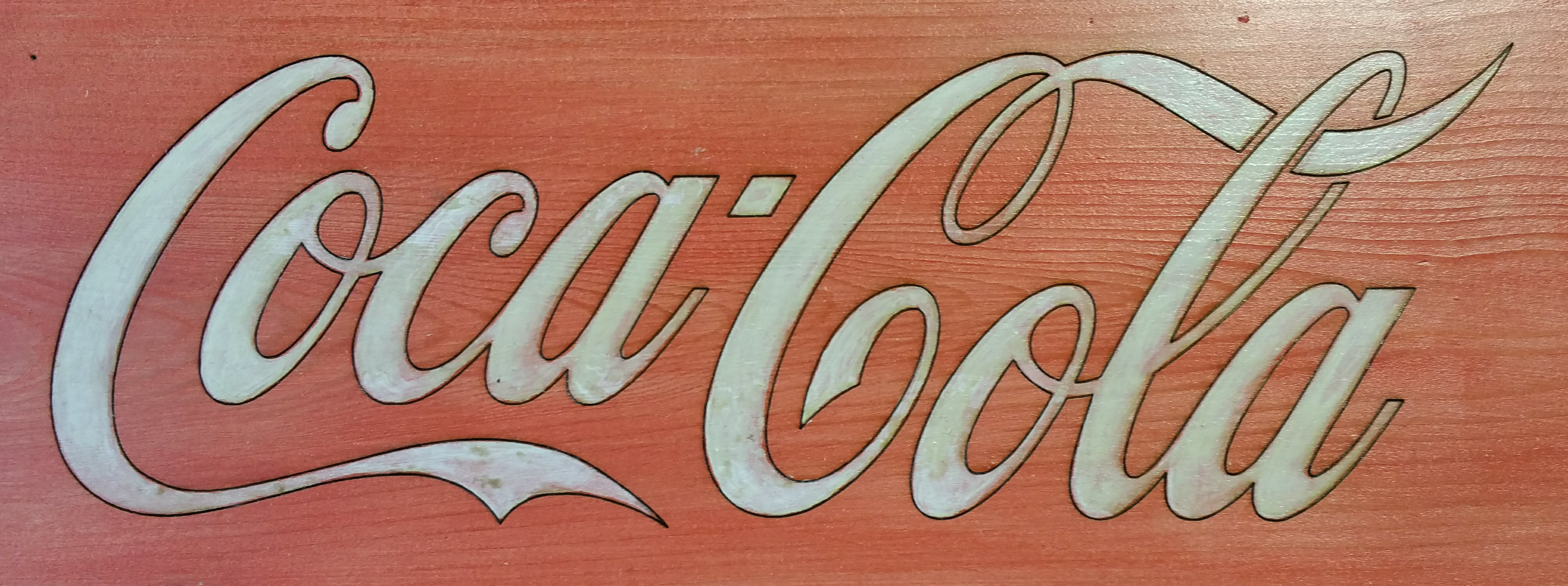 Stampa a laser colorata a mano
